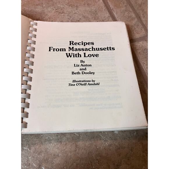 Recipes from Massachusetts 1992, Liz Anton and Beth Dooley, Cookbook, y2K, 1990s - Picture 4 of 9